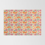 Whimsical and Fierce! // Tiger Pattern Rug Gallery Image 2