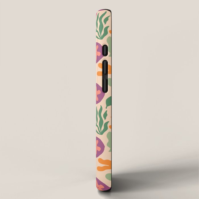 Whimsical and Fierce! // Tiger Pattern iPhone Case Gallery Image 2