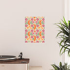 Whimsical and Fierce! // Tiger Pattern Poster Gallery Image 2