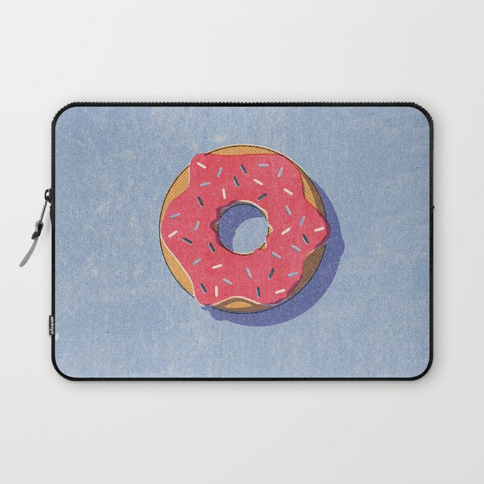 FAST FOOD / Donut Laptop Sleeve Gallery Image 1