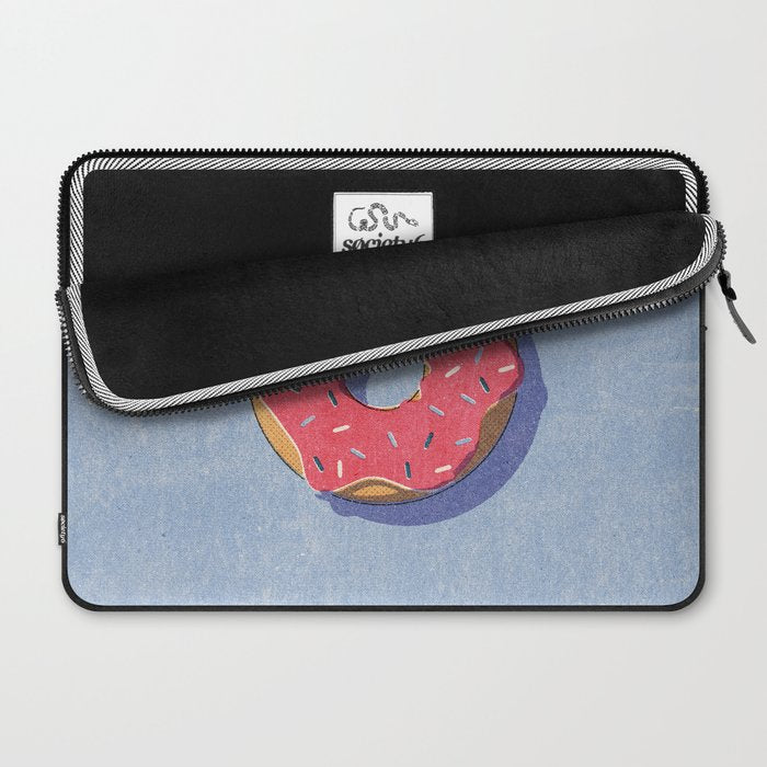 FAST FOOD / Donut Laptop Sleeve Gallery Image 2