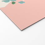 Dancing woman with flowers Welcome Mat Gallery Image 2