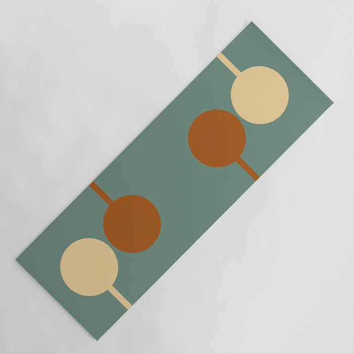 Mid Century 32A Yoga Mat Gallery Image 1