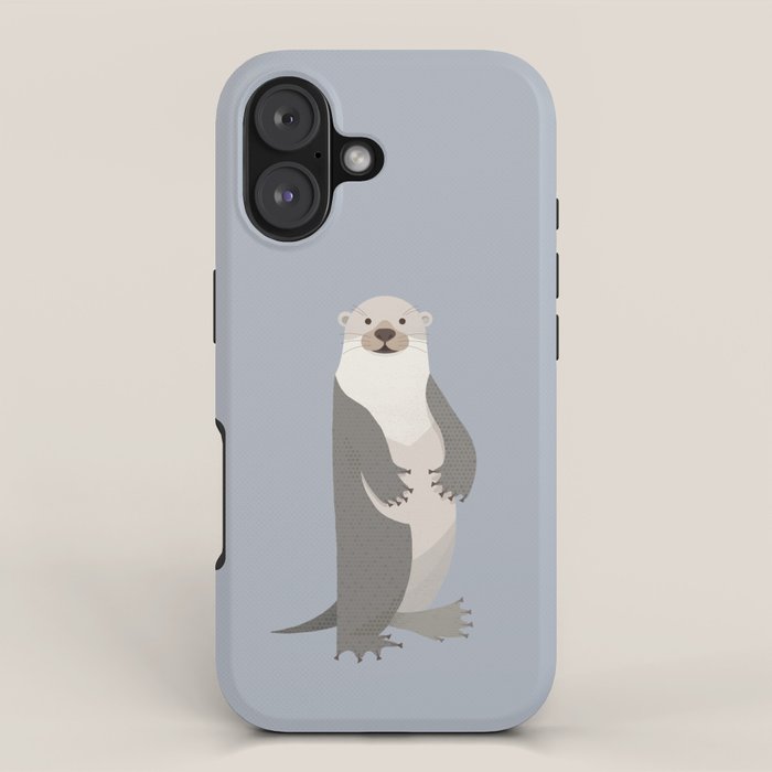 Whimsy Otter iPhone Case Gallery Image 1