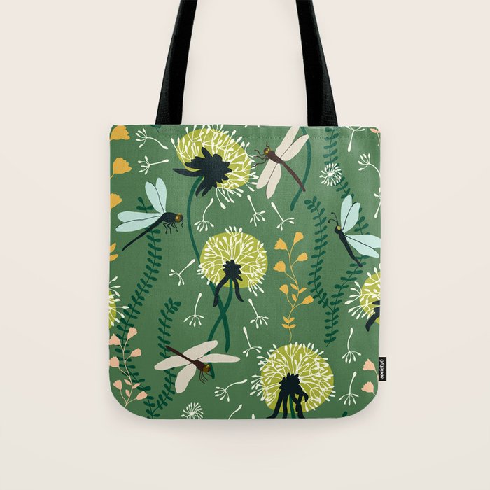 Dandelion Day - Meadow Tote Bag