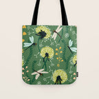 Dandelion Day - Meadow Tote Bag Gallery Image 1