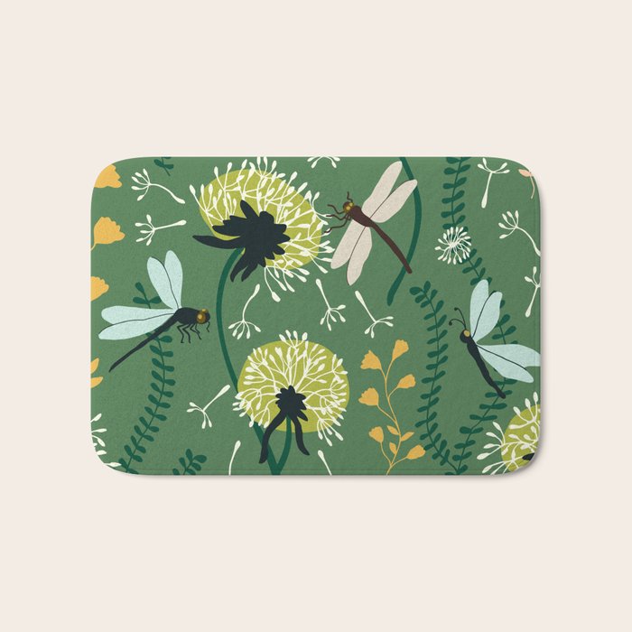 Dandelion Day - Meadow Bath Mat Gallery Image 1