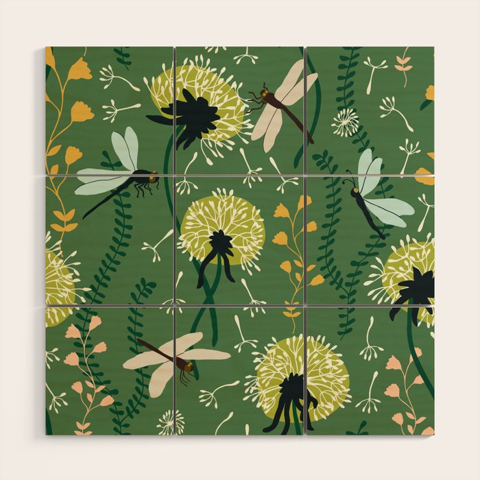 Dandelion Day - Meadow Wood Wall Art Gallery Image 1