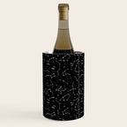 Black and White Constellations Wine Chiller Gallery Image 3
