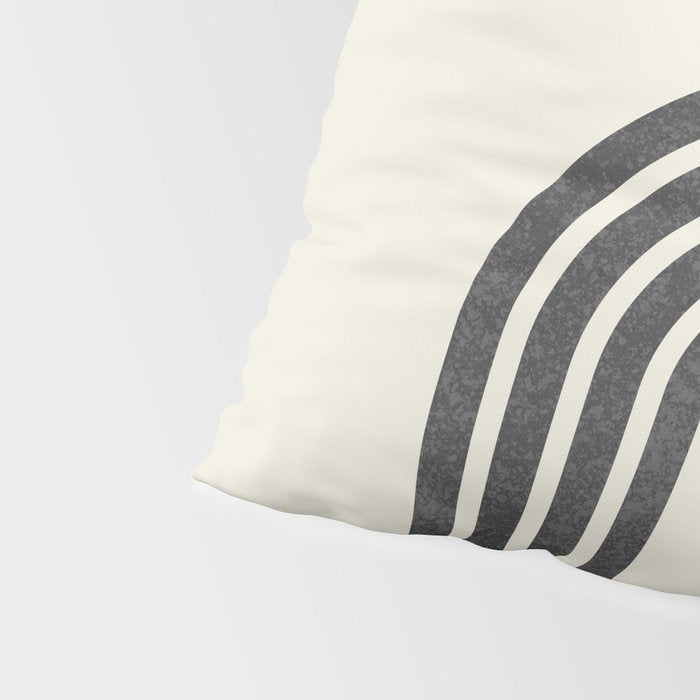 Mid century modern - half sun arch Pillow Sham Gallery Image 4