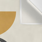 Mid century modern - half sun arch Wall Tapestry Gallery Image 3