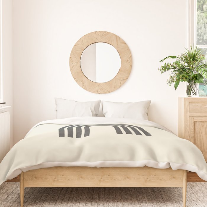 Mid century modern - half sun arch Duvet Cover Gallery Image 3