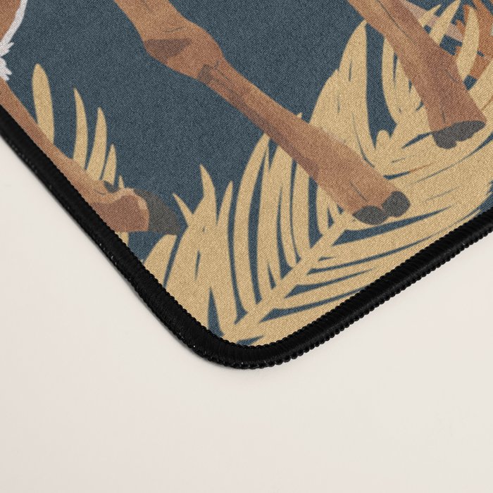 Colorful Dark Forest Animals B Desk Mat Gallery Image 4