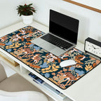 Colorful Dark Forest Animals B Desk Mat Gallery Image 2
