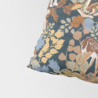 Colorful Dark Forest Animals B Pillow Sham Gallery Image 4