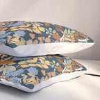 Colorful Dark Forest Animals B Pillow Sham Gallery Image 3