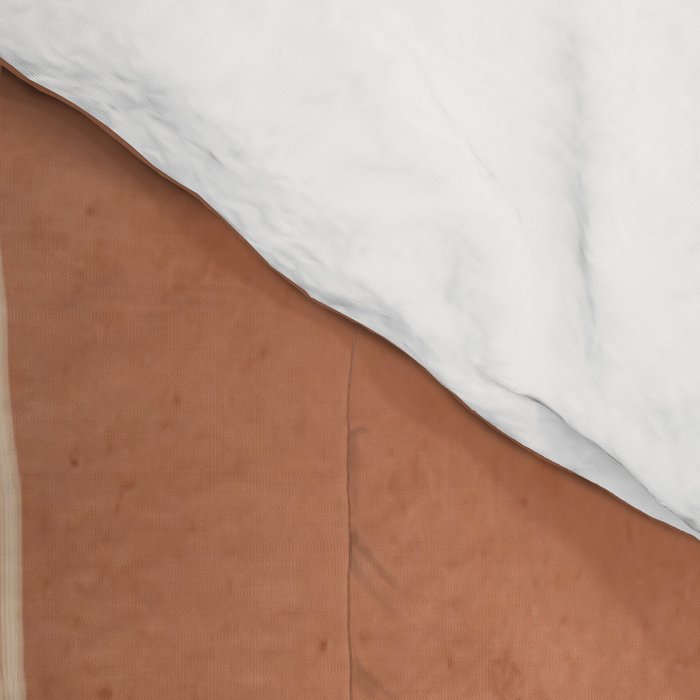  Lily Flower Line Drawing 2 Comforter Gallery Image 4