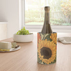 Sunflowers - Tranquill Green Wine Chiller Gallery Image 4