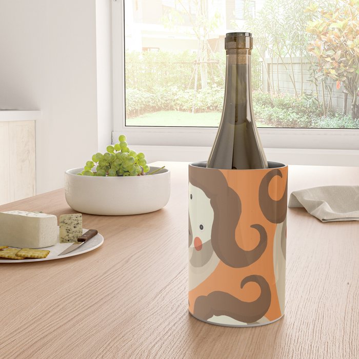 Cape Buffalo, Animal Portrait Wine Chiller Gallery Image 4