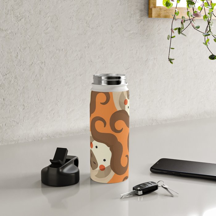 Cape Buffalo, Animal Portrait Water Bottle Gallery Image 4
