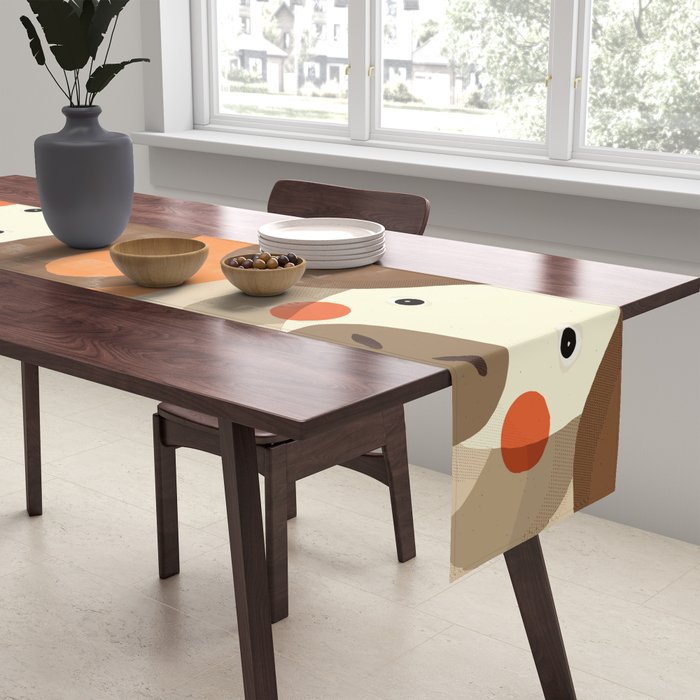 Cape Buffalo, Animal Portrait Table Runner Gallery Image 2