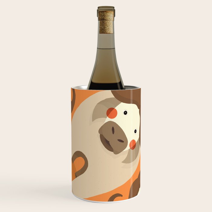 Cape Buffalo, Animal Portrait Wine Chiller Gallery Image 2