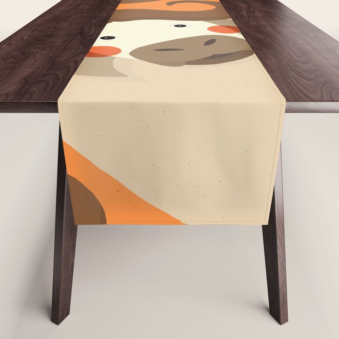 Cape Buffalo, Animal Portrait Table Runner Gallery Image 1