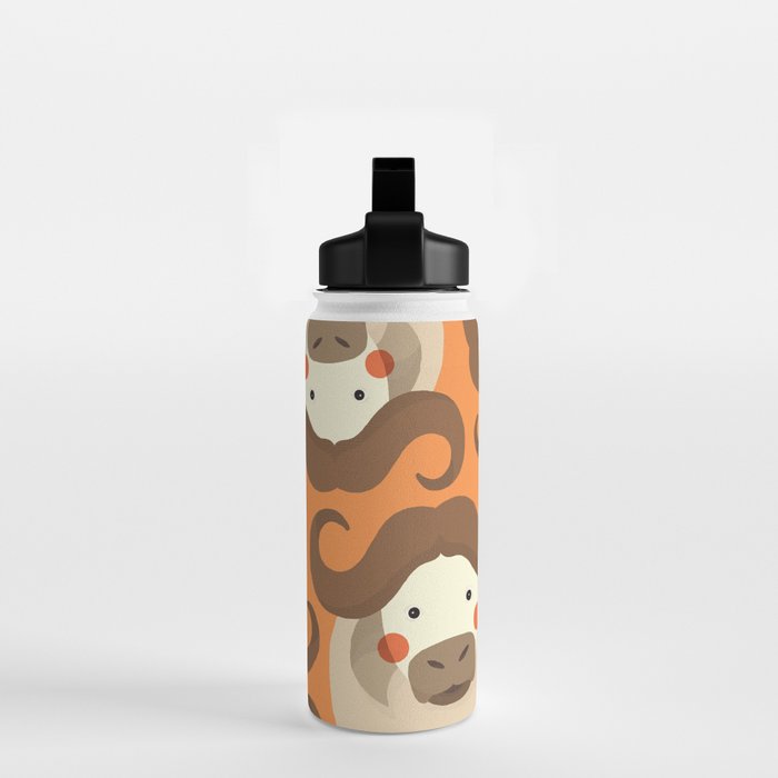 Cape Buffalo, Animal Portrait Water Bottle Gallery Image 2