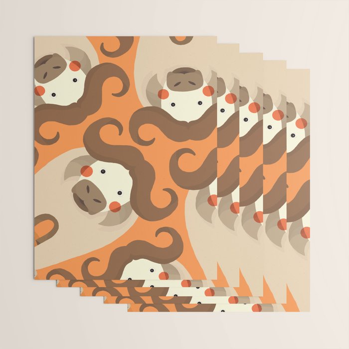 Cape Buffalo, Animal Portrait Wrapping Paper Gallery Image 3