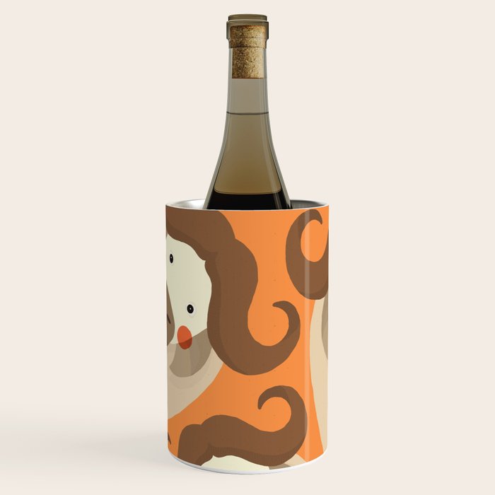 Cape Buffalo, Animal Portrait Wine Chiller Gallery Image 1