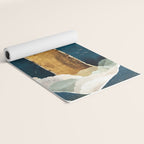 Golden Waterfall Yoga Mat Gallery Image 2
