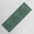 Boho Old Market Textile in Green Yoga Mat Gallery Image 1