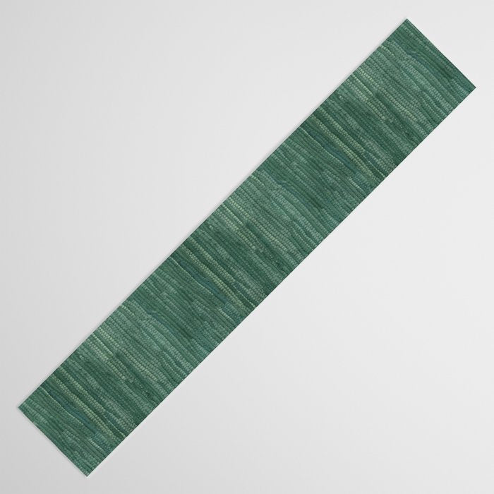 Boho Old Market Textile in Green Table Runner Gallery Image 3