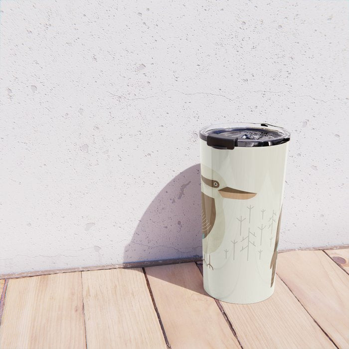 Laughing Kookaburra, Bird of Australia Travel Mug Gallery Image 4