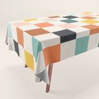 Check mate - earthy Tablecloth Gallery Image 1