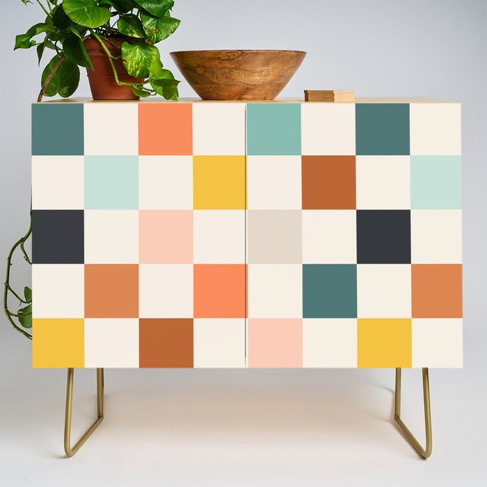 Check mate - earthy Credenza Gallery Image 1
