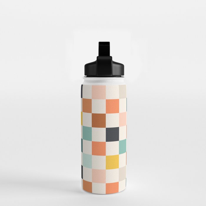 Check mate - earthy Water Bottle Gallery Image 2