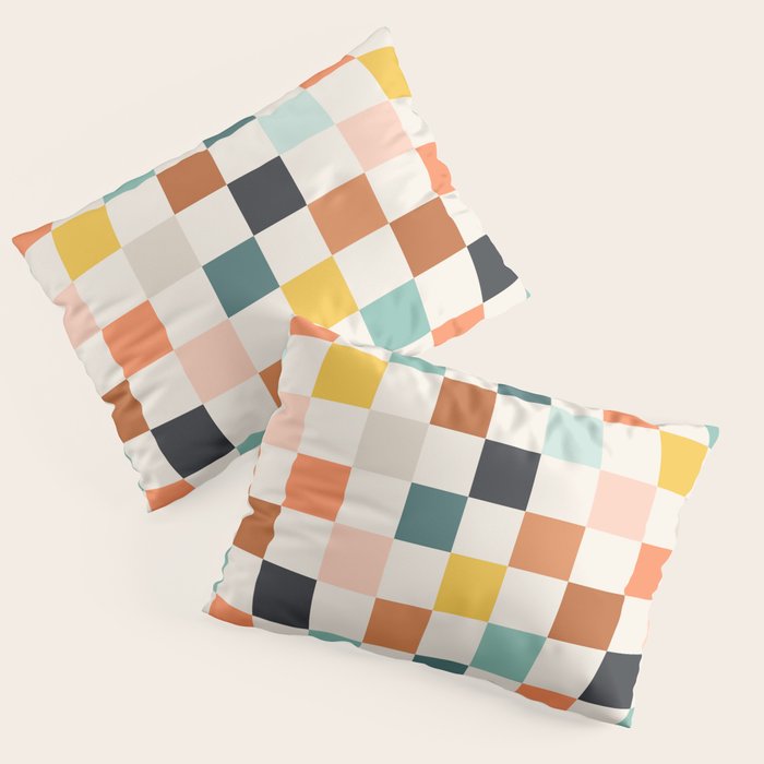 Check mate - earthy Pillow Sham Gallery Image 3