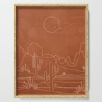 Sun over the Desert 3 Serving Tray Gallery Image 1
