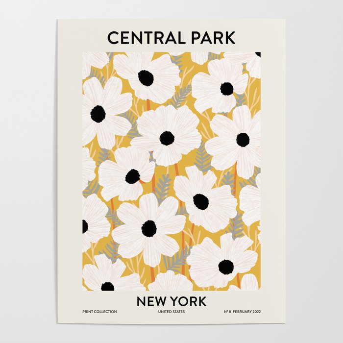 Flower market New York Central Park Poster Gallery Image 4