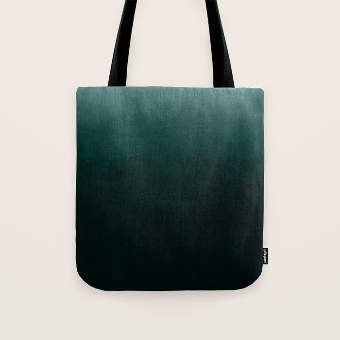 Ombre Emerald Tote Bag Gallery Image 1