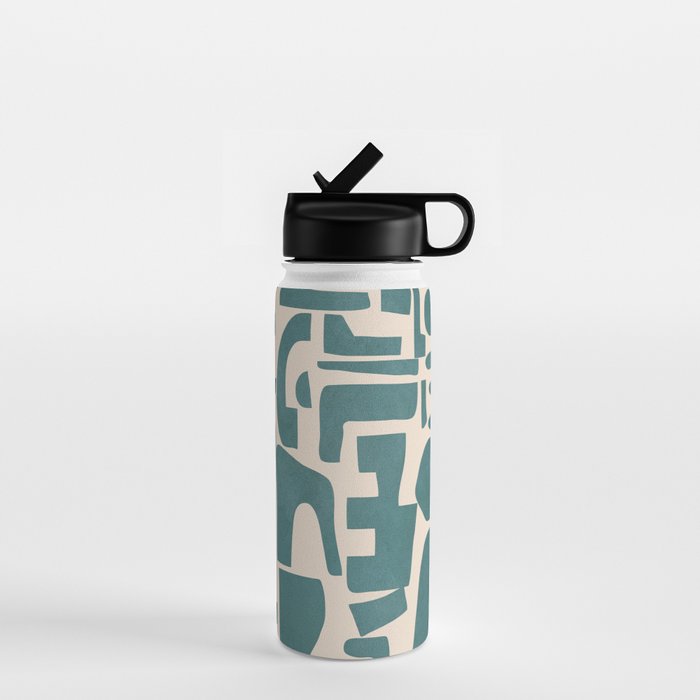 Organic Contemporary Modern Shapes 12 Water Bottle Gallery Image 1