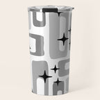 Retro Mid Century Modern Abstract Pattern 241 Travel Mug Gallery Image 1