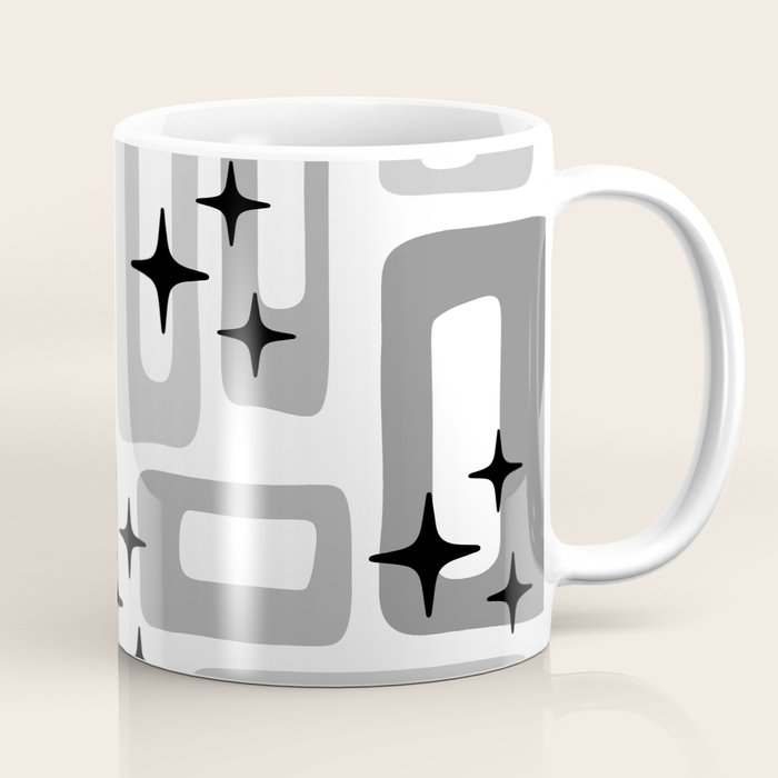 Retro Mid Century Modern Abstract Pattern 241 Coffee Mug Gallery Image 1