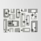 Retro Mid Century Modern Abstract Pattern 241 Rug Gallery Image 2