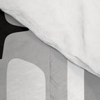 Retro Mid Century Modern Abstract Pattern 241 Comforter Gallery Image 4