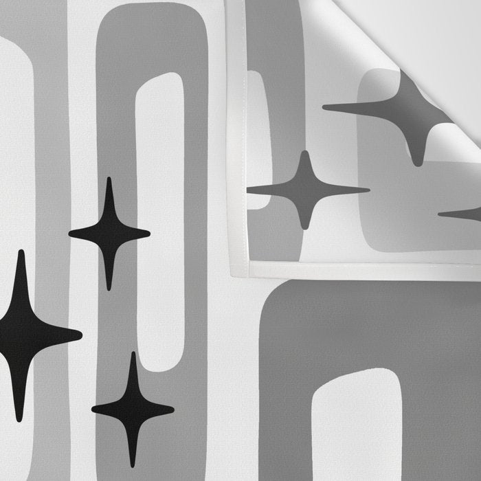 Retro Mid Century Modern Abstract Pattern 241 Wall Tapestry Gallery Image 3