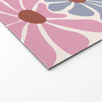 Big Groovy Flower - Vintage Welcome Mat Gallery Image 2