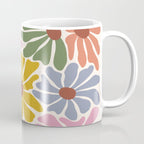 Big Groovy Flower - Vintage Coffee Mug Gallery Image 1