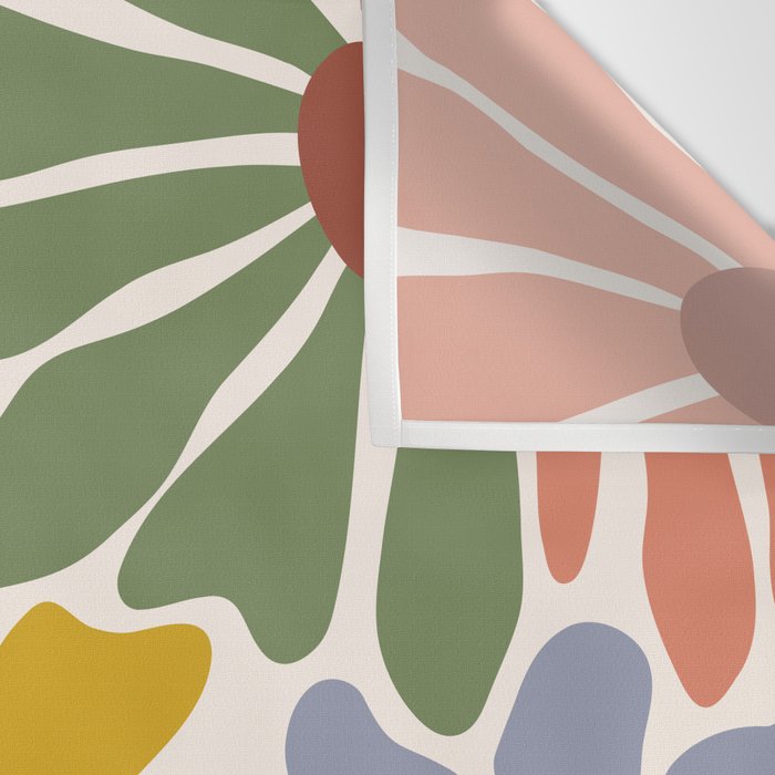 Big Groovy Flower - Vintage Wall Tapestry Gallery Image 3